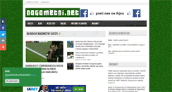 Desktop Screenshot of nogometni.net